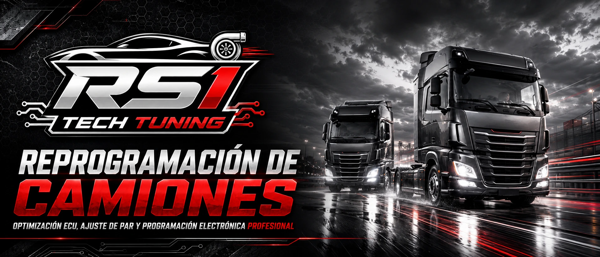 Reprogramación de camiones con optimización ECU, ajuste de par y programación electrónica profesional